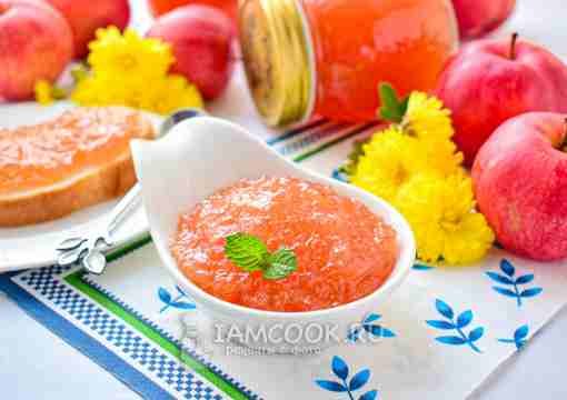 Джем из яблок и лимона